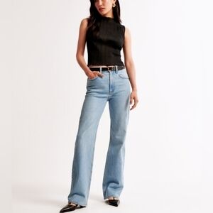 Abercrombie & Fitch The '90s Relaxed High Rise Jean